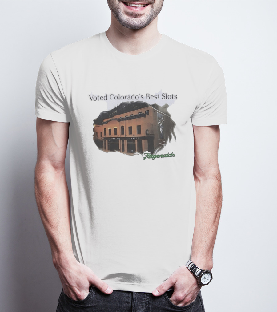 Voted Colorado's Best Slots Fitzgeralds Casino Black Hawk T-Shirt