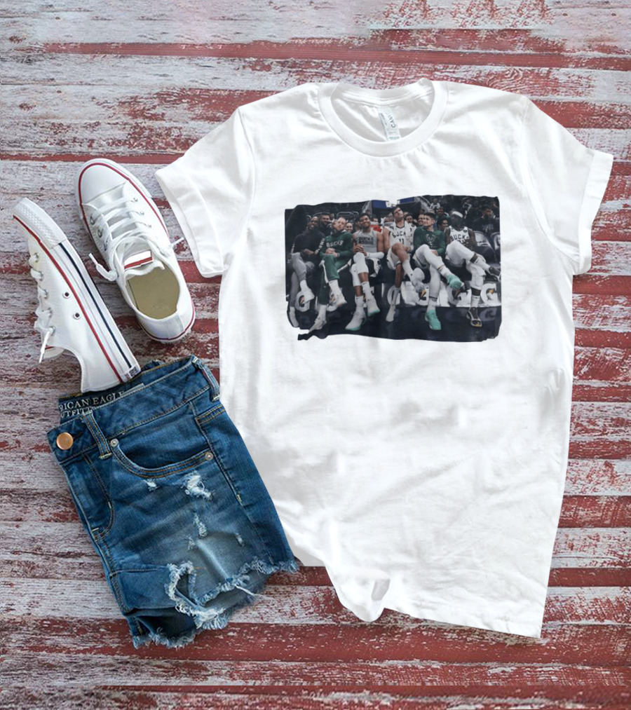 Milwaukee Bucks NBA Basketball Team Bench Players T-Shirt
