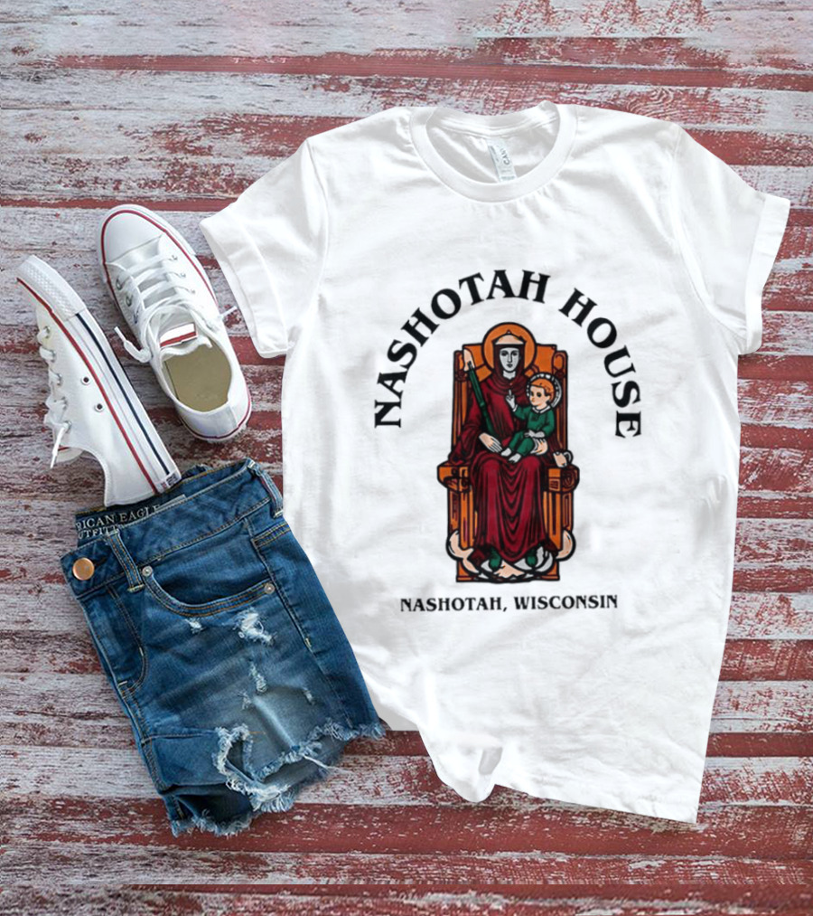 Nashotah House Virgin Mary And Child Jesus Icon Nashotah Wisconsin T-Shirt