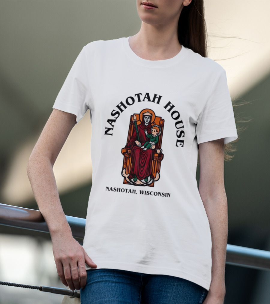 Nashotah House Virgin Mary And Child Jesus Icon Nashotah Wisconsin T-Shirt