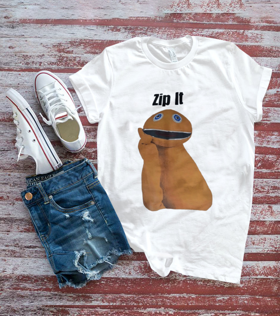 Rainbow Zippy Zip It Character From Thames TV Classic Show T-Shirt