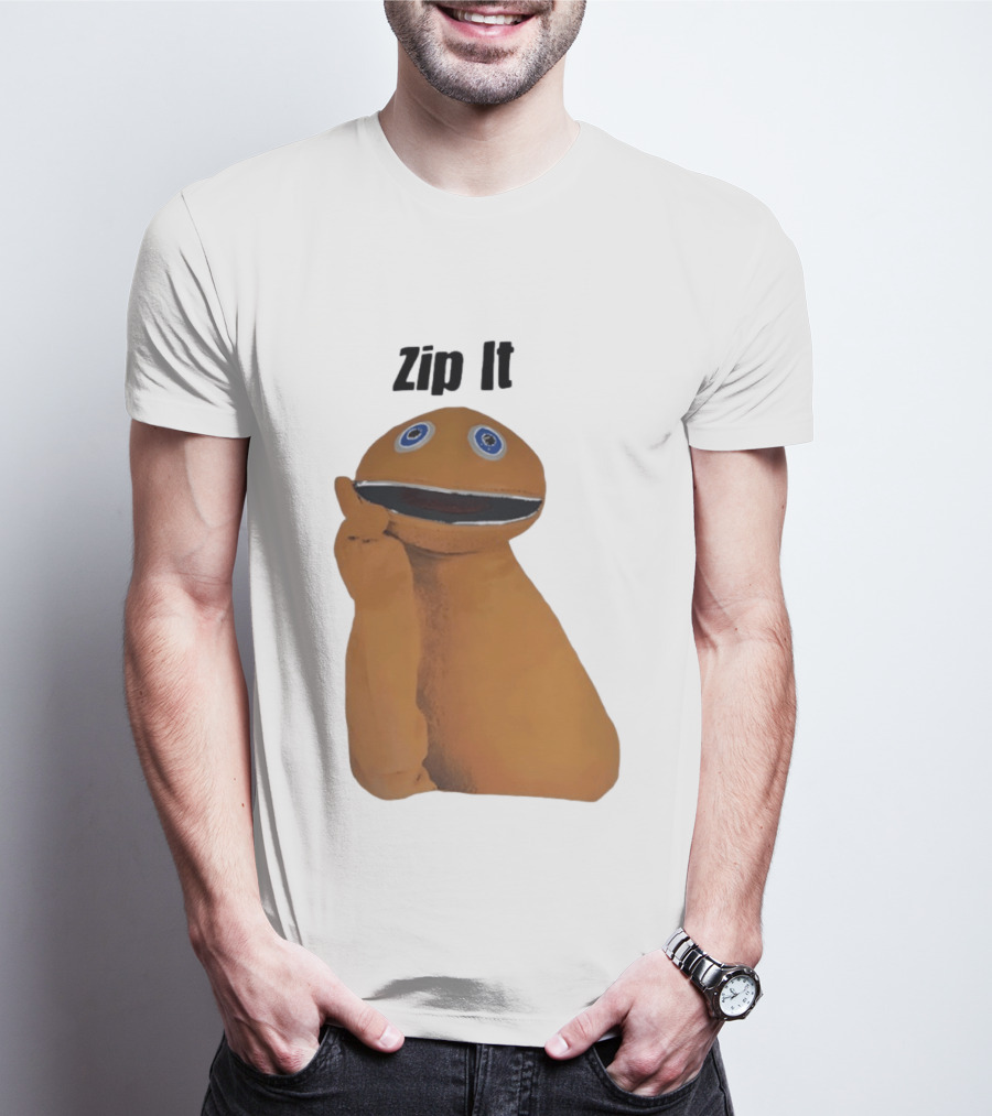 Rainbow Zippy Zip It Character From Thames TV Classic Show T-Shirt