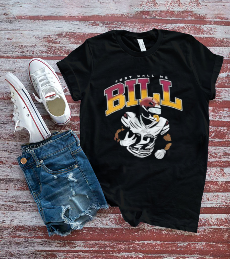 Just Call Me Bill Croskey Merritt Football Player T-Shirt