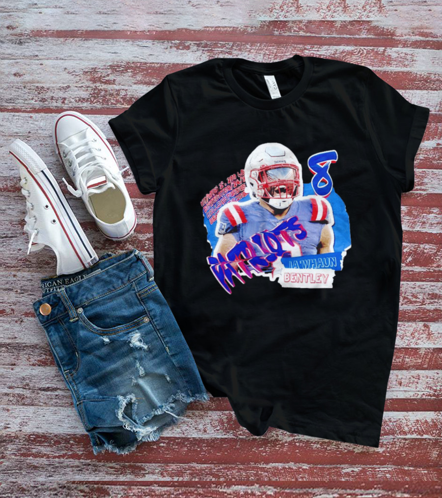 Patriots Ja'whaun Bentley New England 8 Football Superstars T-Shirt