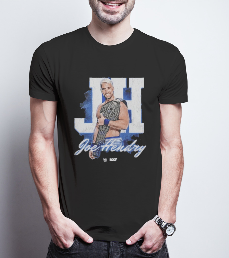 JH Joe Hendry WWE Superstar Officially Licensed Merchandise T-Shirt