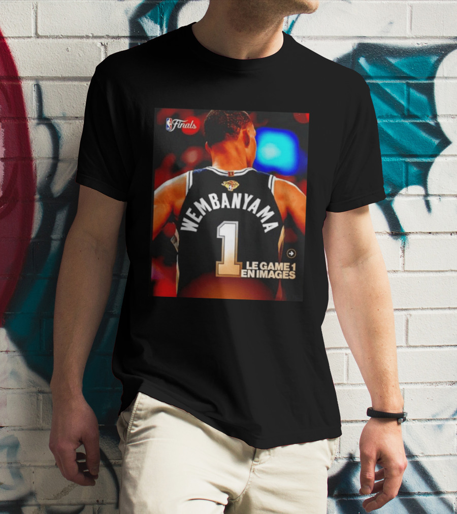 NBA Finals Wembanyama San Antonio Spurs Le Game 1 En Images T-Shirt