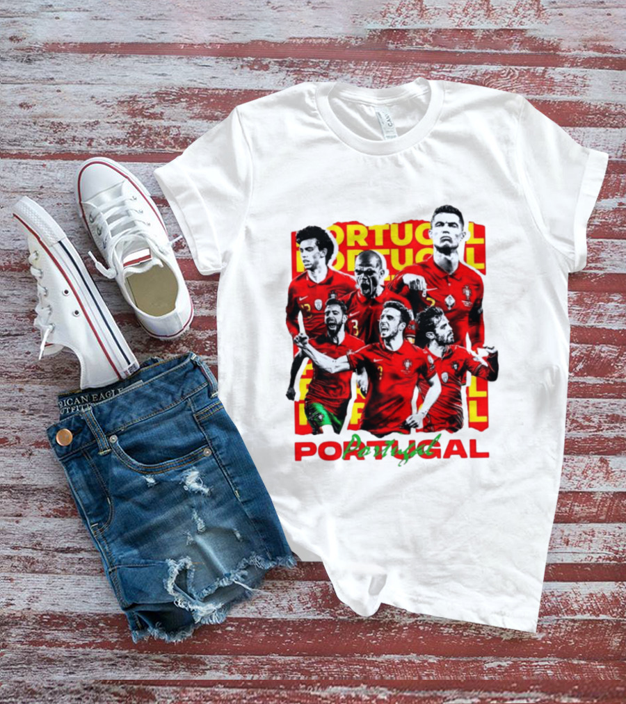 Portugal National Football Team Cristiano Ronaldo Fans T-Shirt