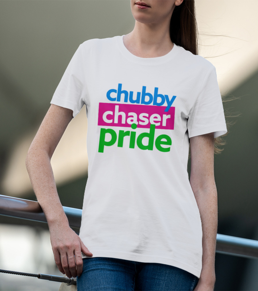 Chubby Chaser Pride Colorful T-Shirt