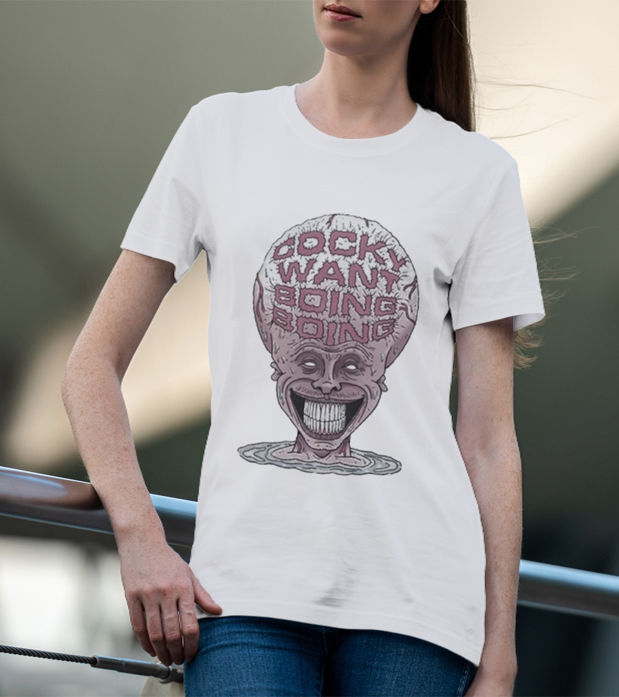 Cocky Want Boing Boing Meme Brain T-Shirt