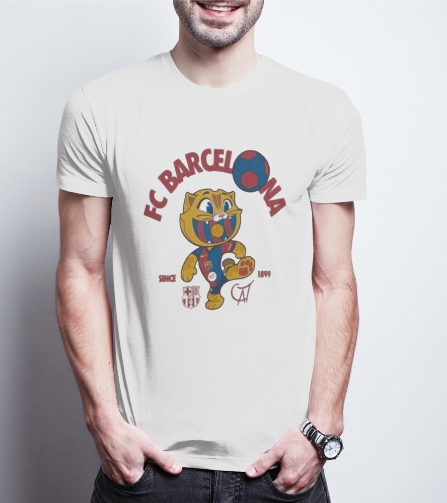 FC Barcelona Cat Since 1899 T-Shirt