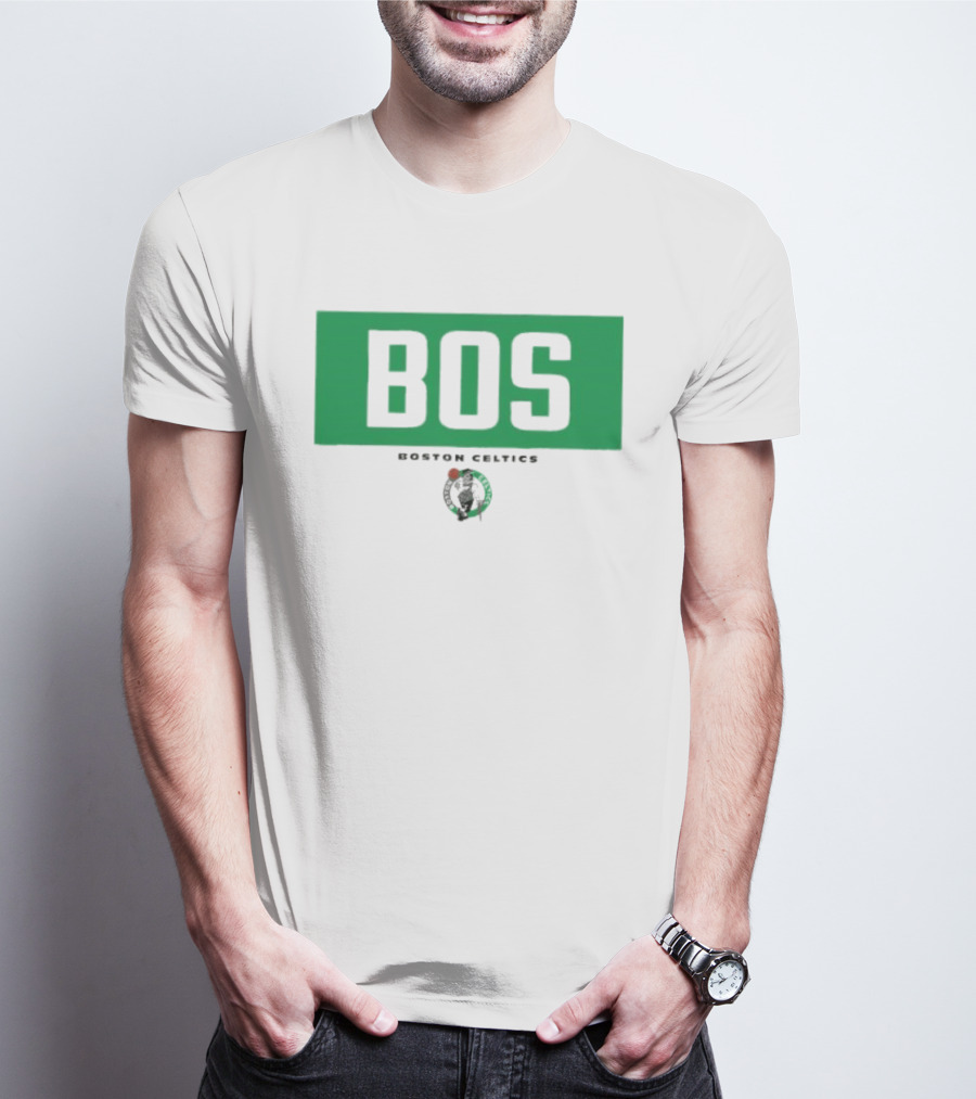 Boston Celtics BOS Crossbar NBA Basketball T-Shirt