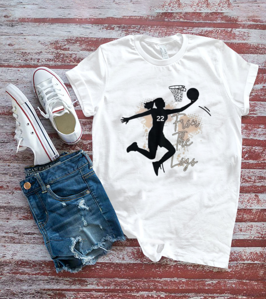 Caitlin Clark 22 Basketball From The T-Shirt