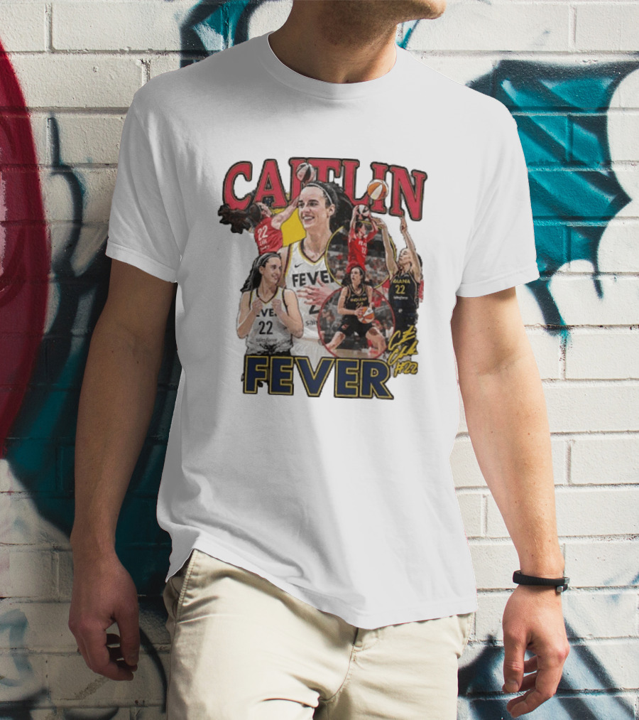 Caitlin Clark 22 Indiana Fever WNBPA T-Shirt