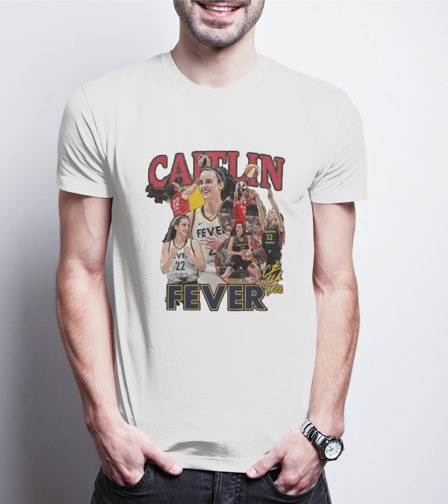 Caitlin Clark 22 Indiana Fever WNBPA T-Shirt