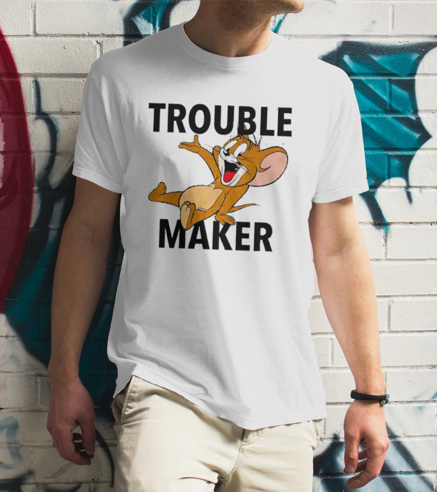 Jerry Mouse Trouble Maker T-Shirt
