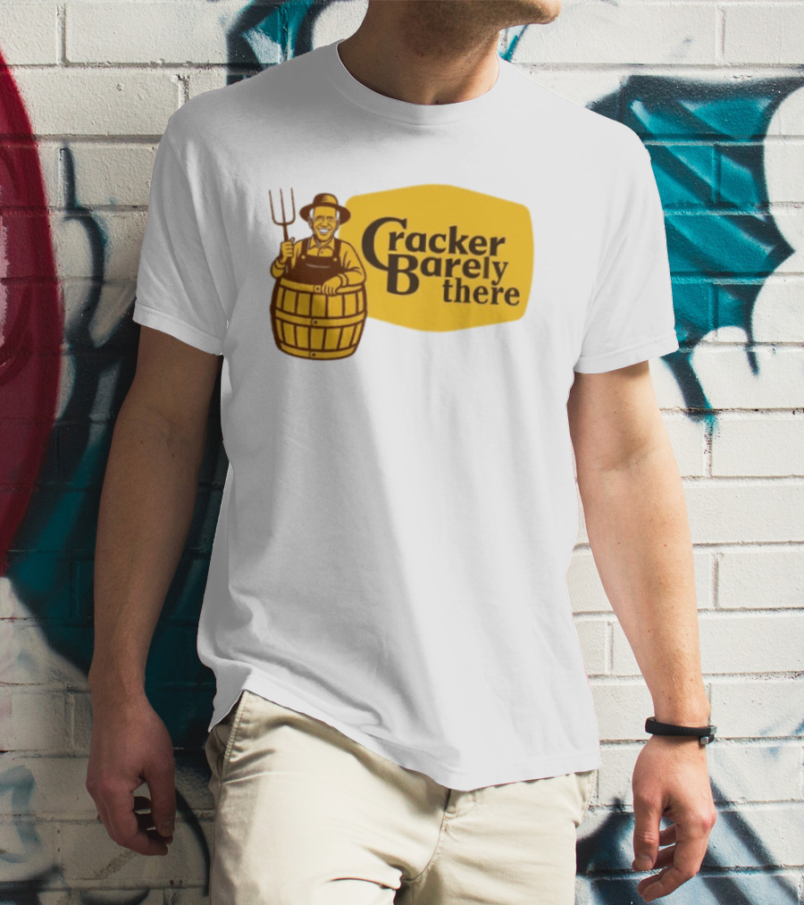 Joe Biden Cracker Barely There Cracker Barrel T-Shirt
