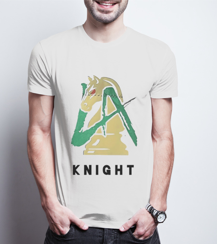 LA Knight WWE Horse Knight Chess Piece T-Shirt