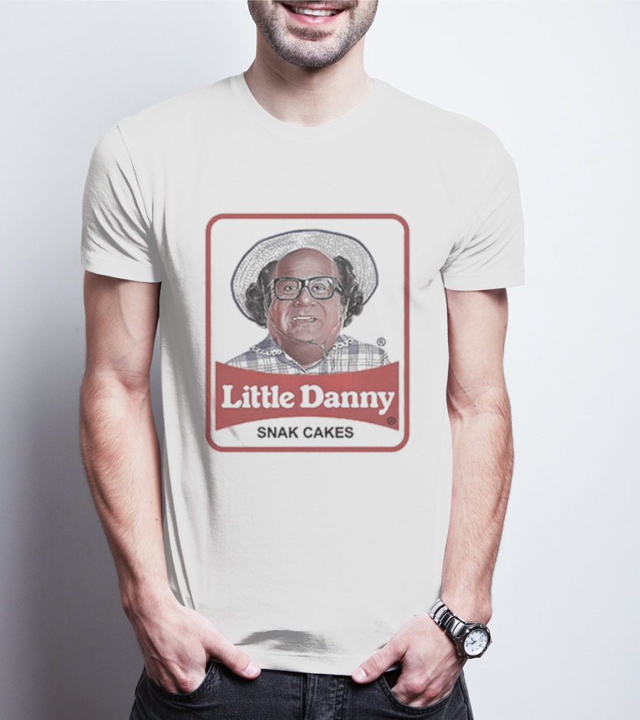 Little Danny Snak Cakes Meme Featuring Iconic Little Debbie T-Shirt