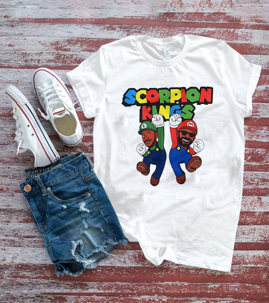 Scorpion Kings Kabza De Small And DJ Maphorisa Mario T-Shirt