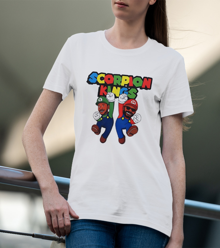 Scorpion Kings Kabza De Small And DJ Maphorisa Mario T-Shirt