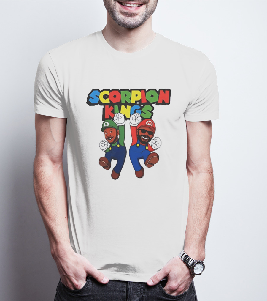 Scorpion Kings Kabza De Small And DJ Maphorisa Mario T-Shirt