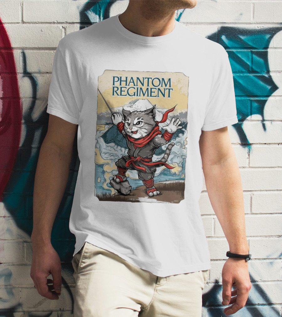 Original Phantom Regiment Conductor Cat Ninja T-Shirt
