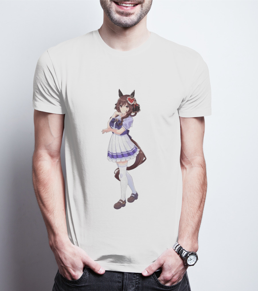 Top Gentildonna Uma Musume Pretty Derby Anime Character Cosplay Outfit T-Shirt