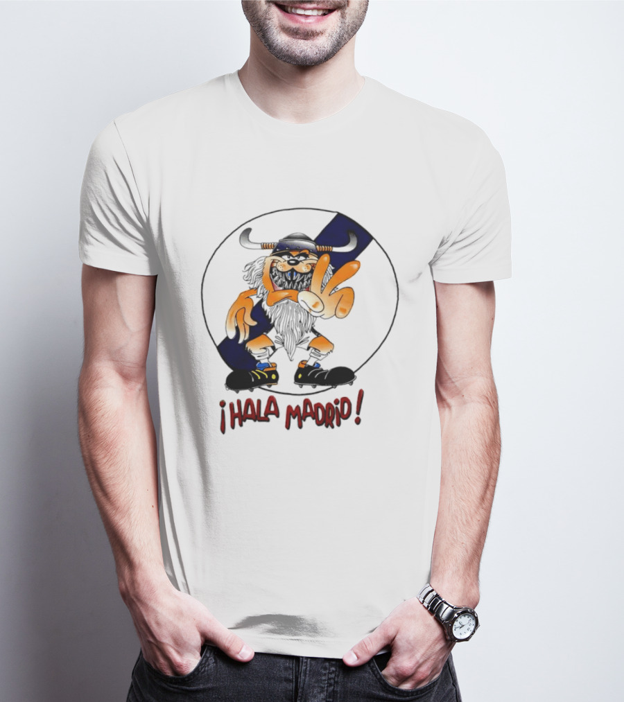 Viking Hala Madrid Real Madrid Club De Futbol Fan T-Shirt