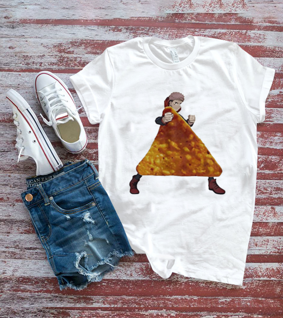 Yuji Itadori Dorito Jujutsu Kaisen Anime T-Shirt