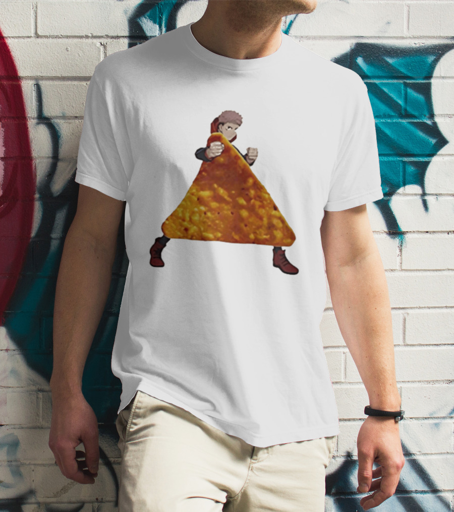Yuji Itadori Dorito Jujutsu Kaisen Anime T-Shirt