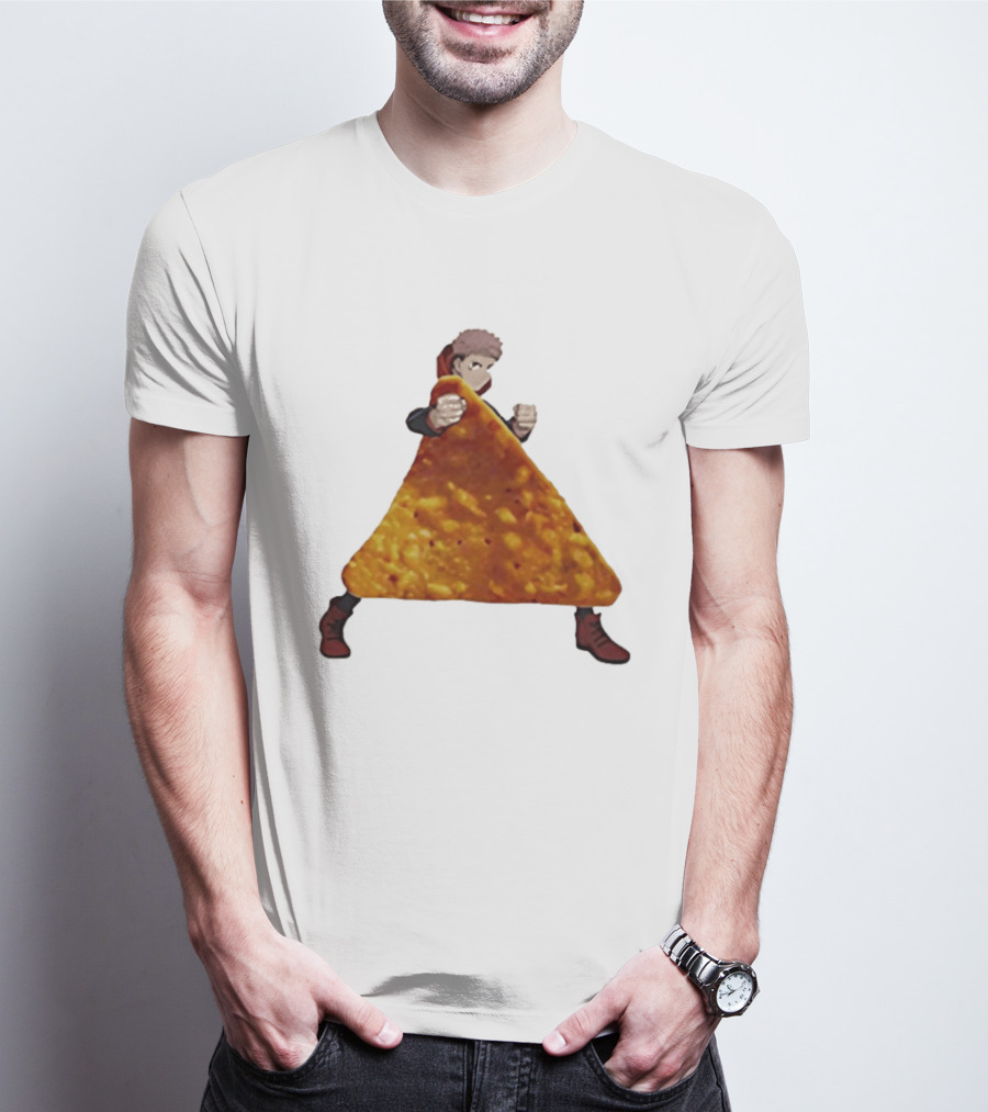Yuji Itadori Dorito Jujutsu Kaisen Anime T-Shirt