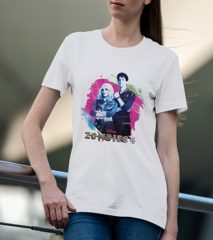 Zed And Addison Disney Zombies 4 Dawn Of The Vampires Movie T-Shirt