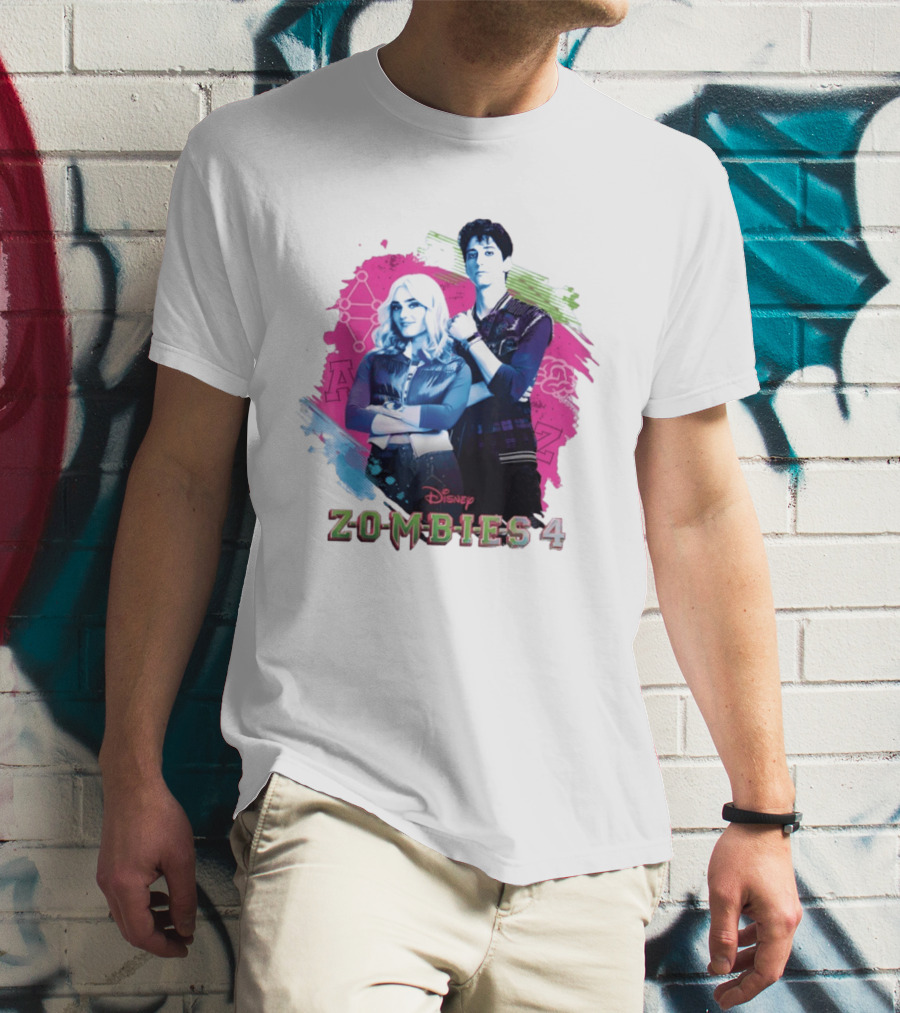 Zed And Addison Disney Zombies 4 Dawn Of The Vampires Movie T-Shirt