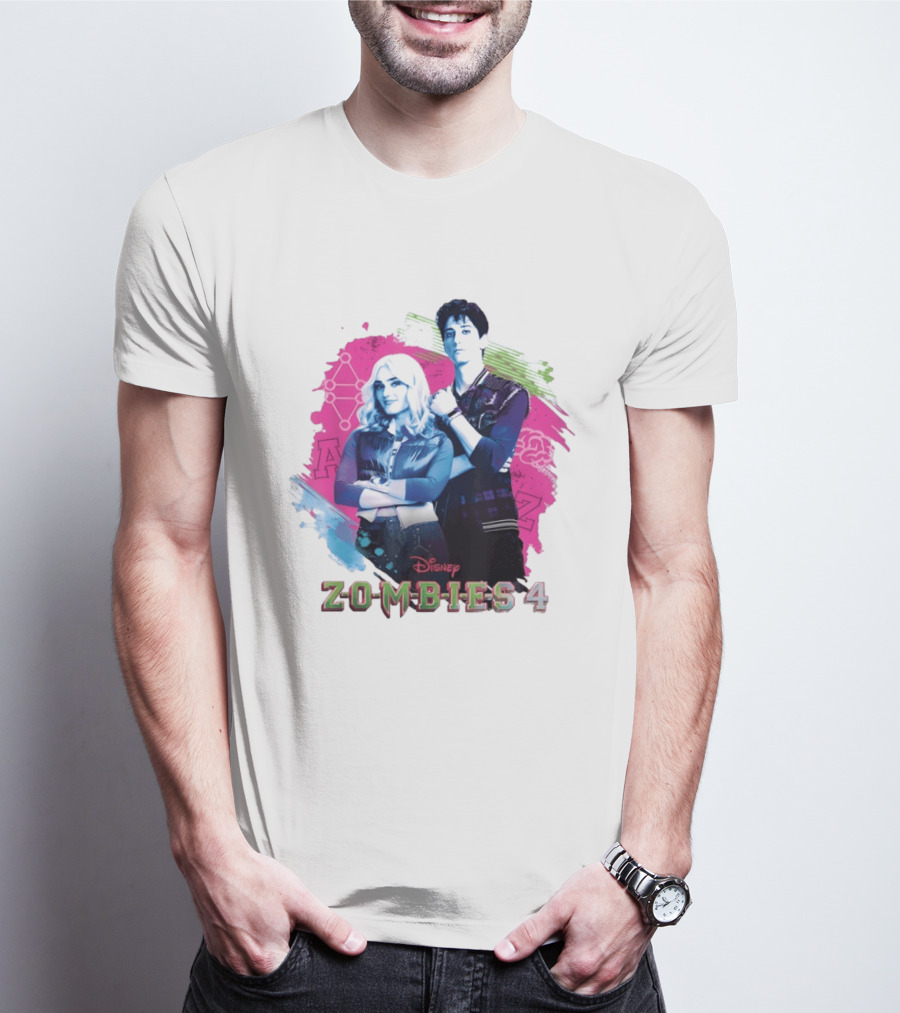 Zed And Addison Disney Zombies 4 Dawn Of The Vampires Movie T-Shirt