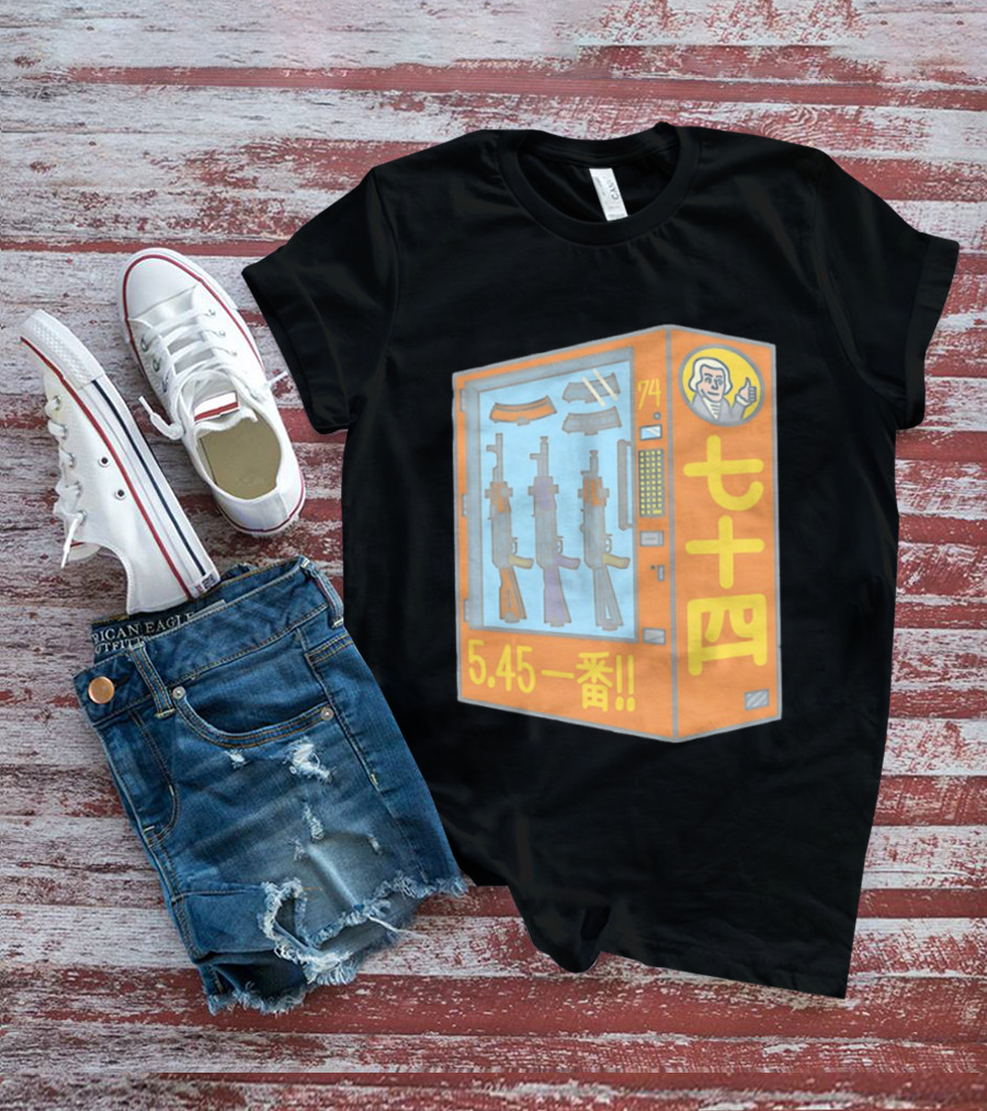 Vending Machine 74 Seven Four 5.45 Ichiban T-Shirt