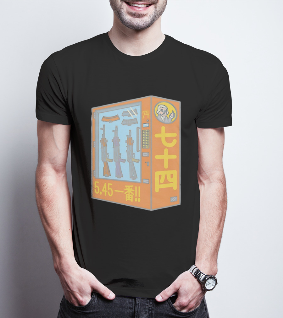 Vending Machine 74 Seven Four 5.45 Ichiban T-Shirt
