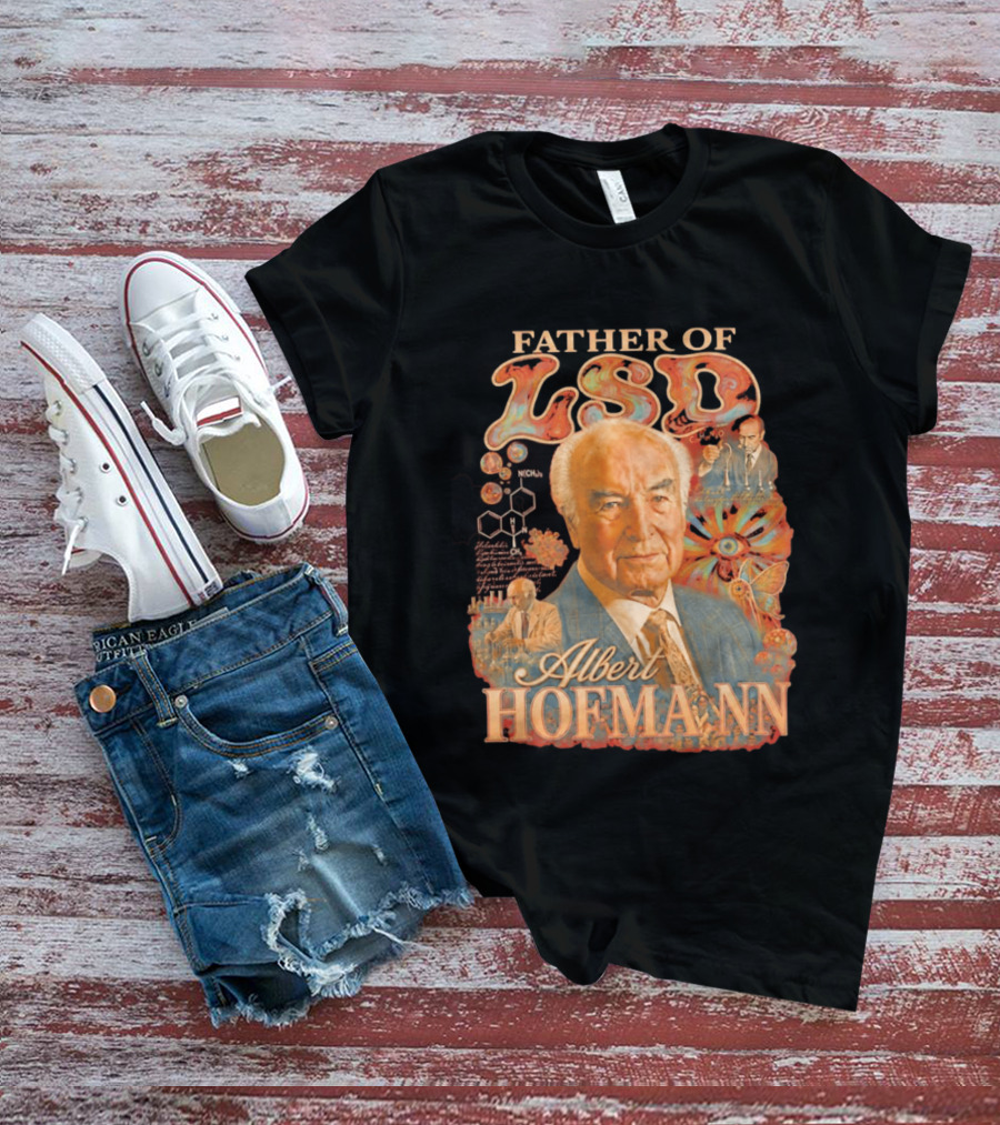 Father Of LSD Albert Hofmann Psychedelic T-Shirt