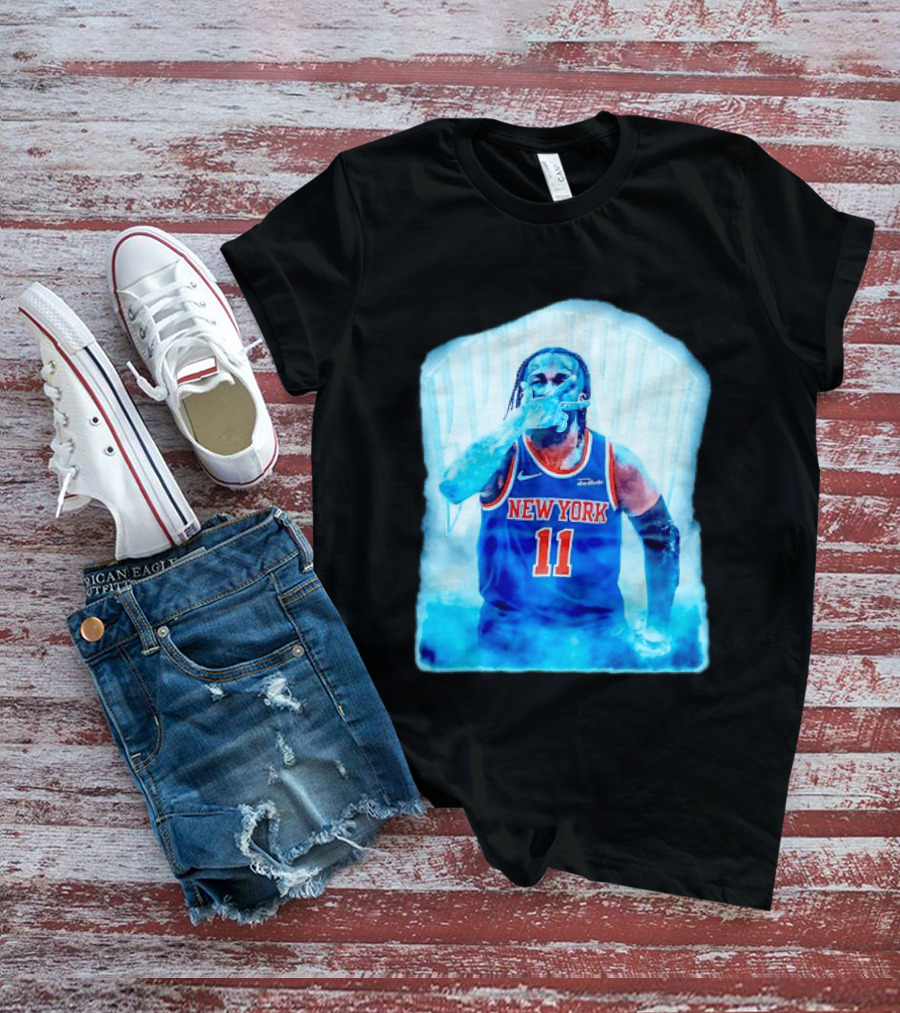 Jalen Brunson New York Knicks Number 11 NBA Basketball Player T-Shirt