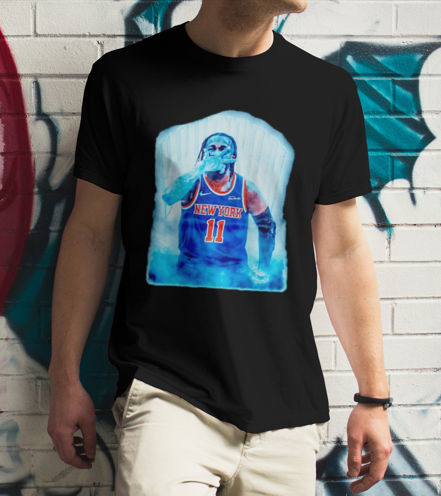 Jalen Brunson New York Knicks Number 11 NBA Basketball Player T-Shirt