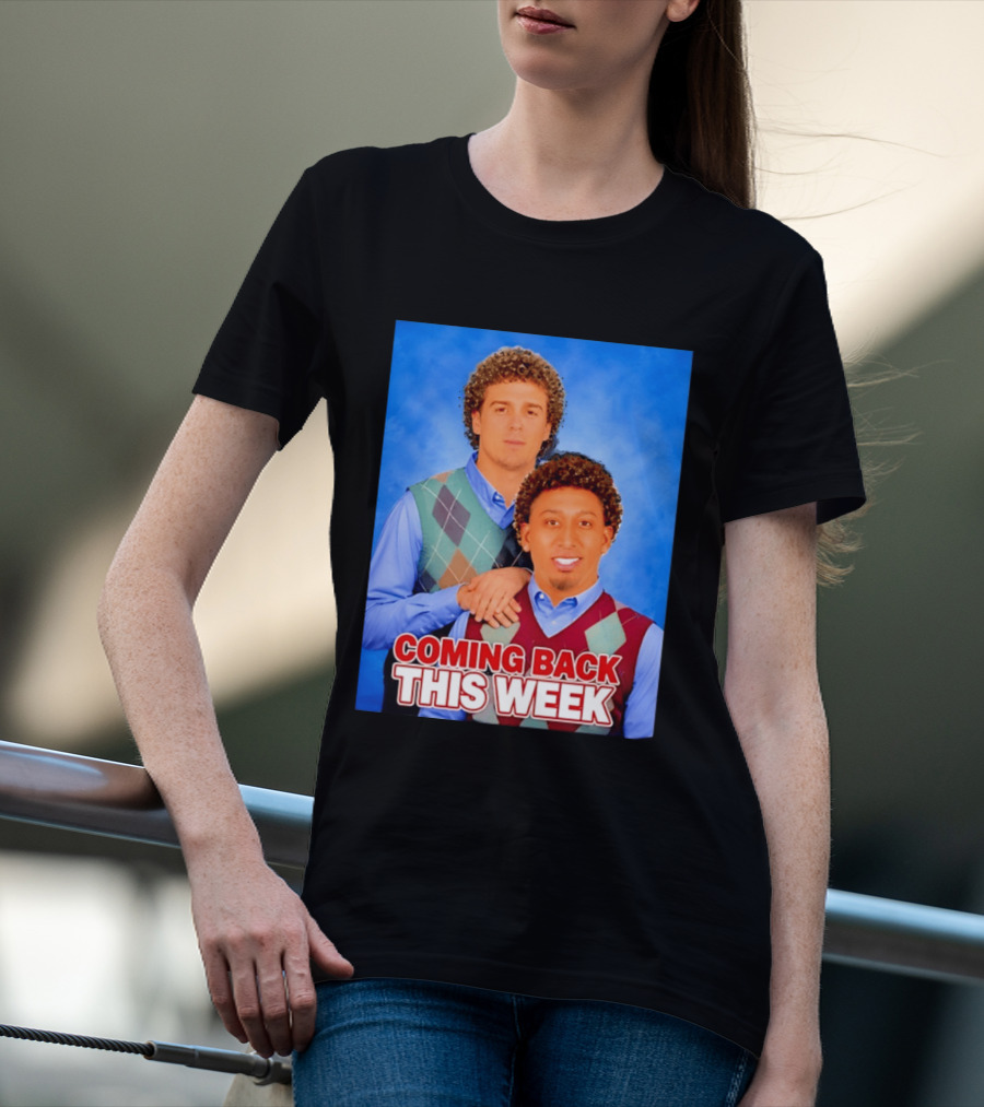 Edwin Diaz Kíke Hernandez Step Brothers Coming Back This Week T-Shirt