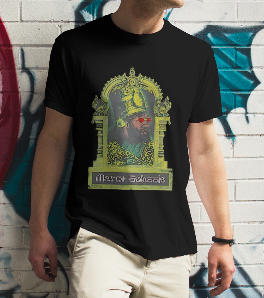 Marcf Selassie Bootleg Rap Ornate T-Shirt
