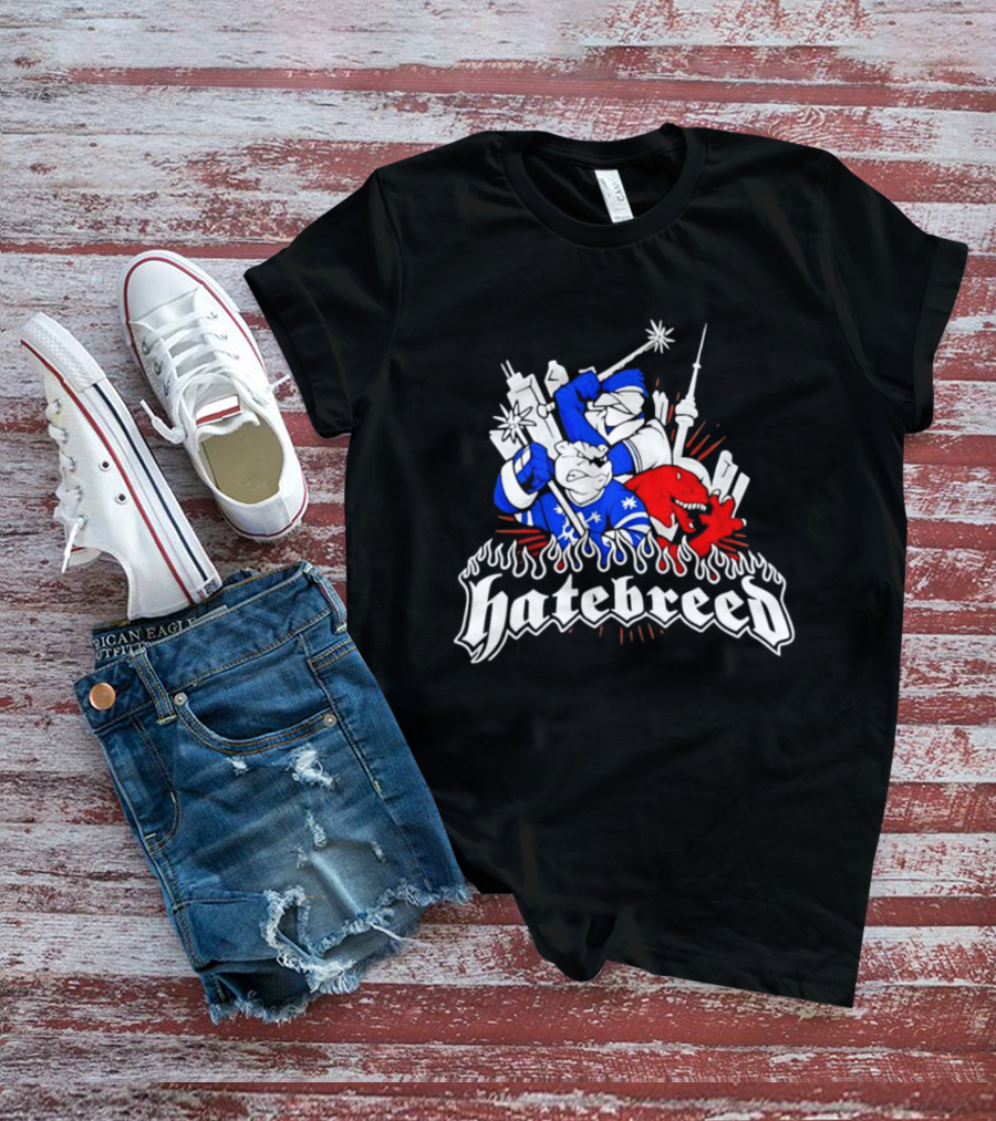 Hatebreed Toronto Maple Leafs Raptors CN Tower Hardcore Mashup T-Shirt