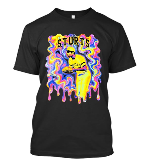 Sturts Willie Stargell Pittsburgh Pirates Psychedelic T-Shirt