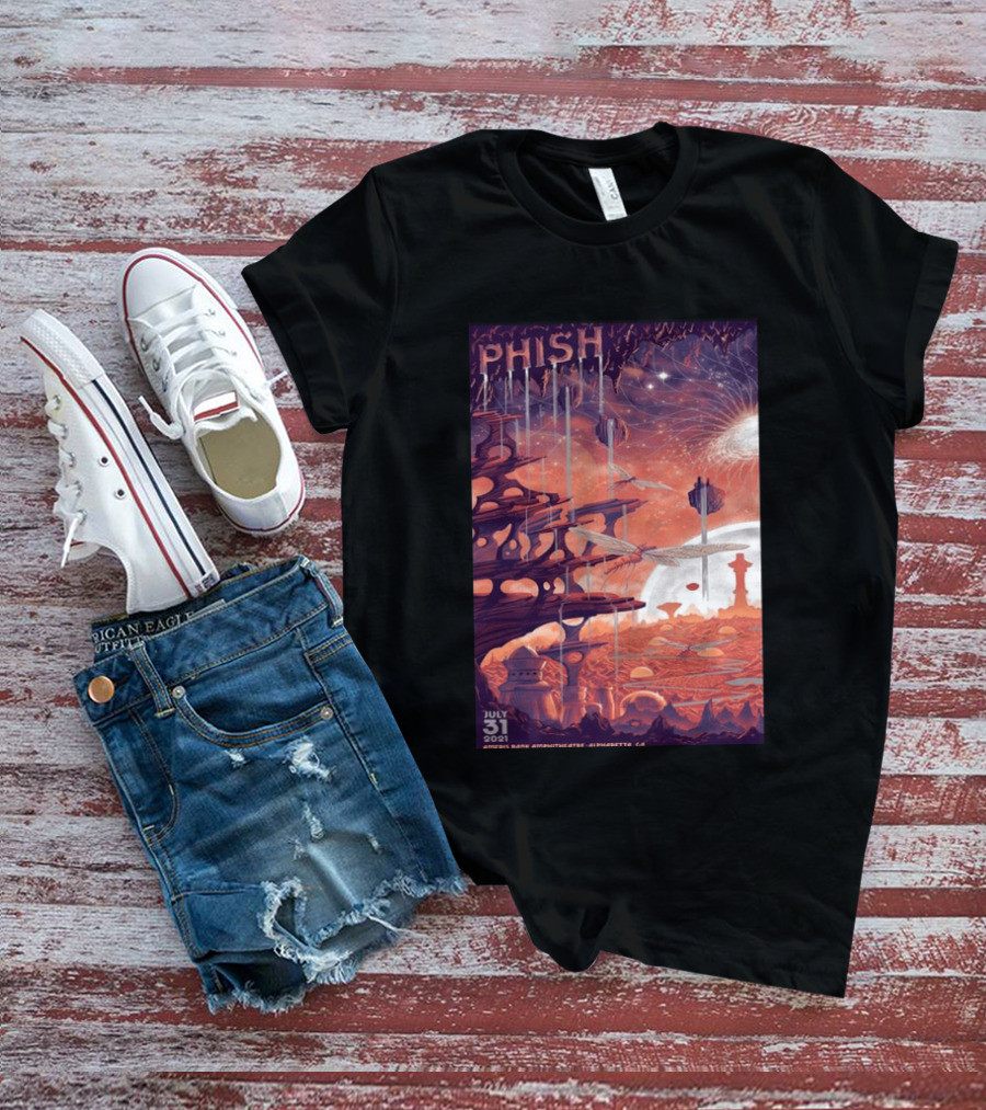 Phish Concert Alpharetta GA July 31 2021 T-Shirt