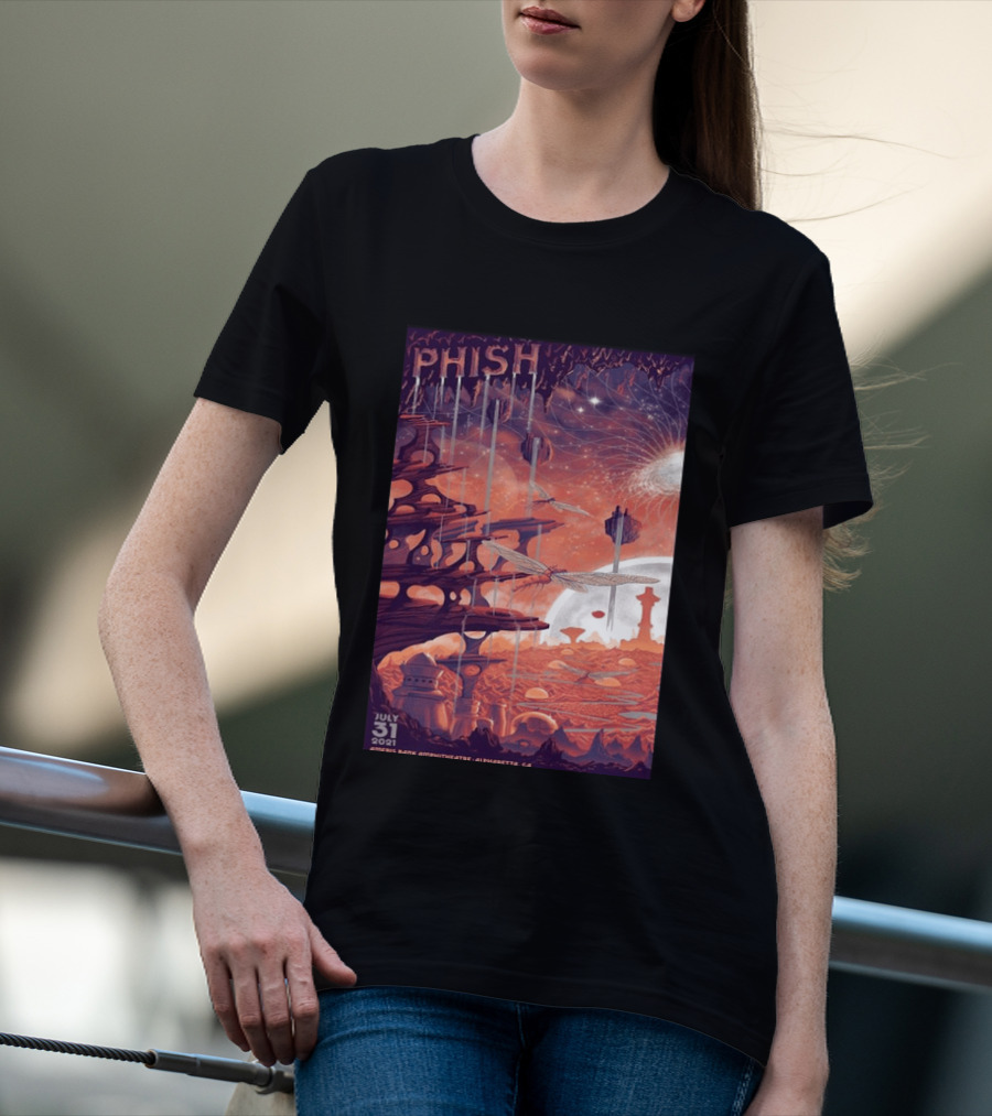 Phish Concert Alpharetta GA July 31 2021 T-Shirt