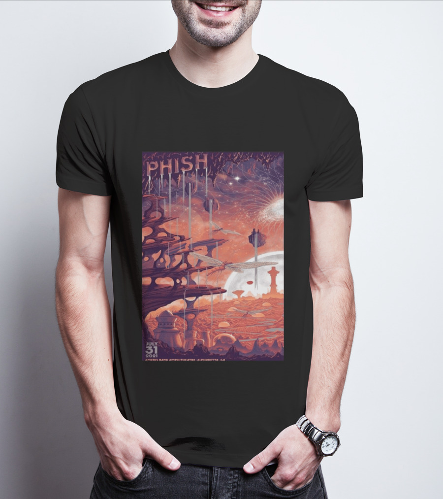 Phish Concert Alpharetta GA July 31 2021 T-Shirt