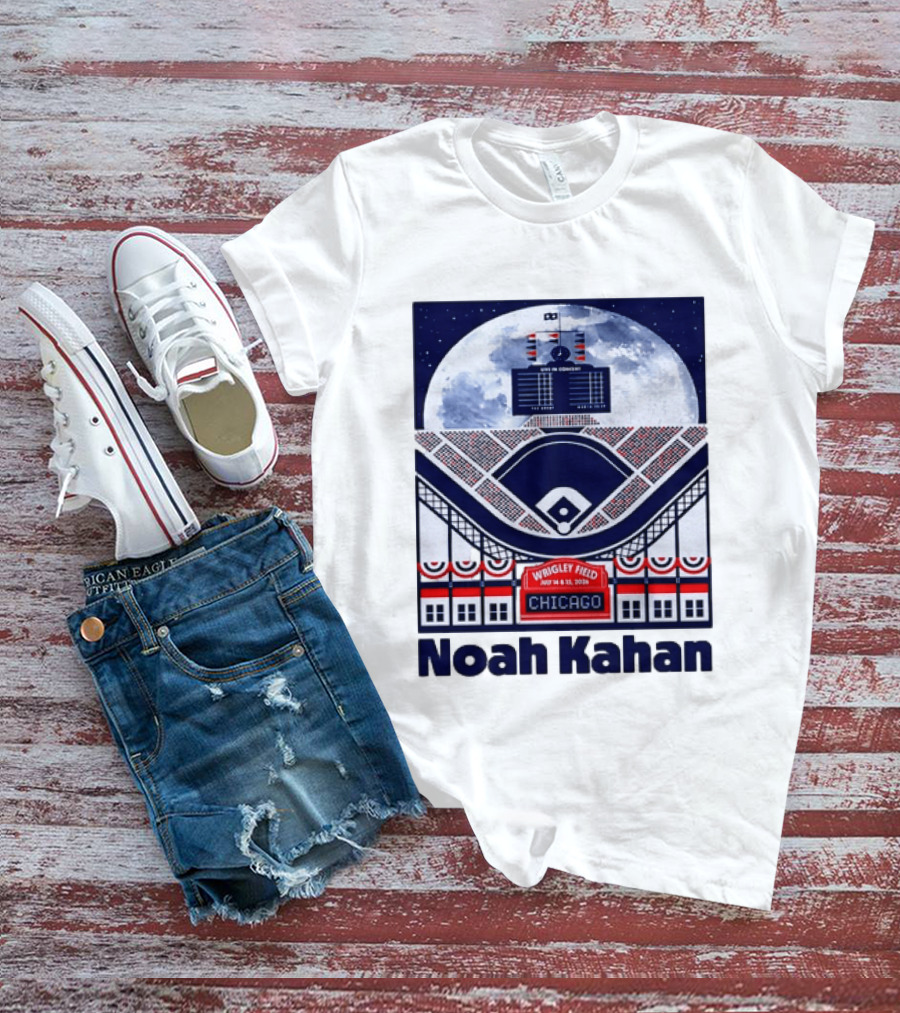 Noah Kahan Live In Concert Wrigley Field July 14 15 2023 Chicago T-Shirt