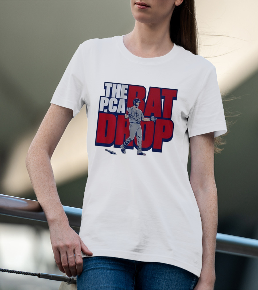 The PCA Bat Drop Pete Crow Armstrong Chicago Cubs T-Shirt
