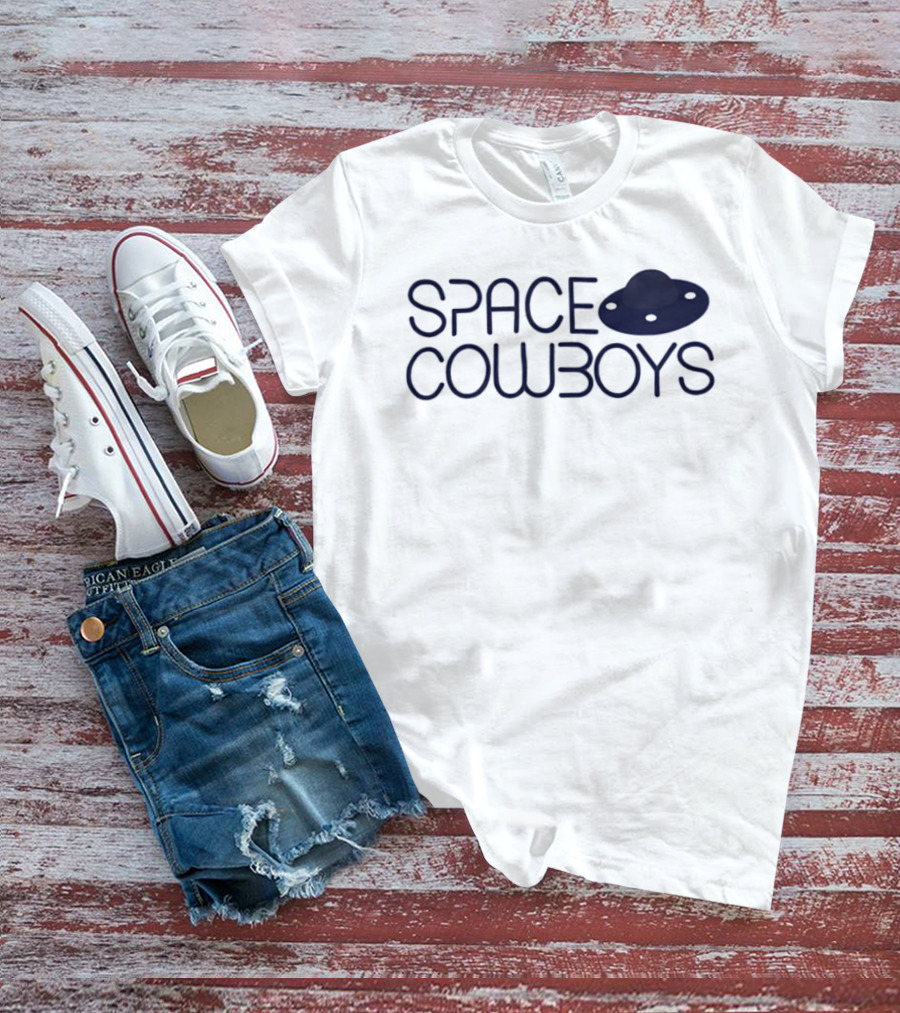 Space Cowboys UFO Sci Fi Cowboy Fusion T-Shirt
