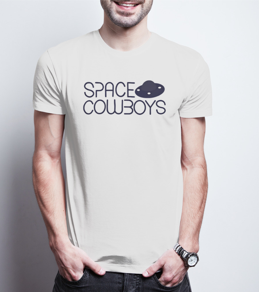 Space Cowboys UFO Sci Fi Cowboy Fusion T-Shirt